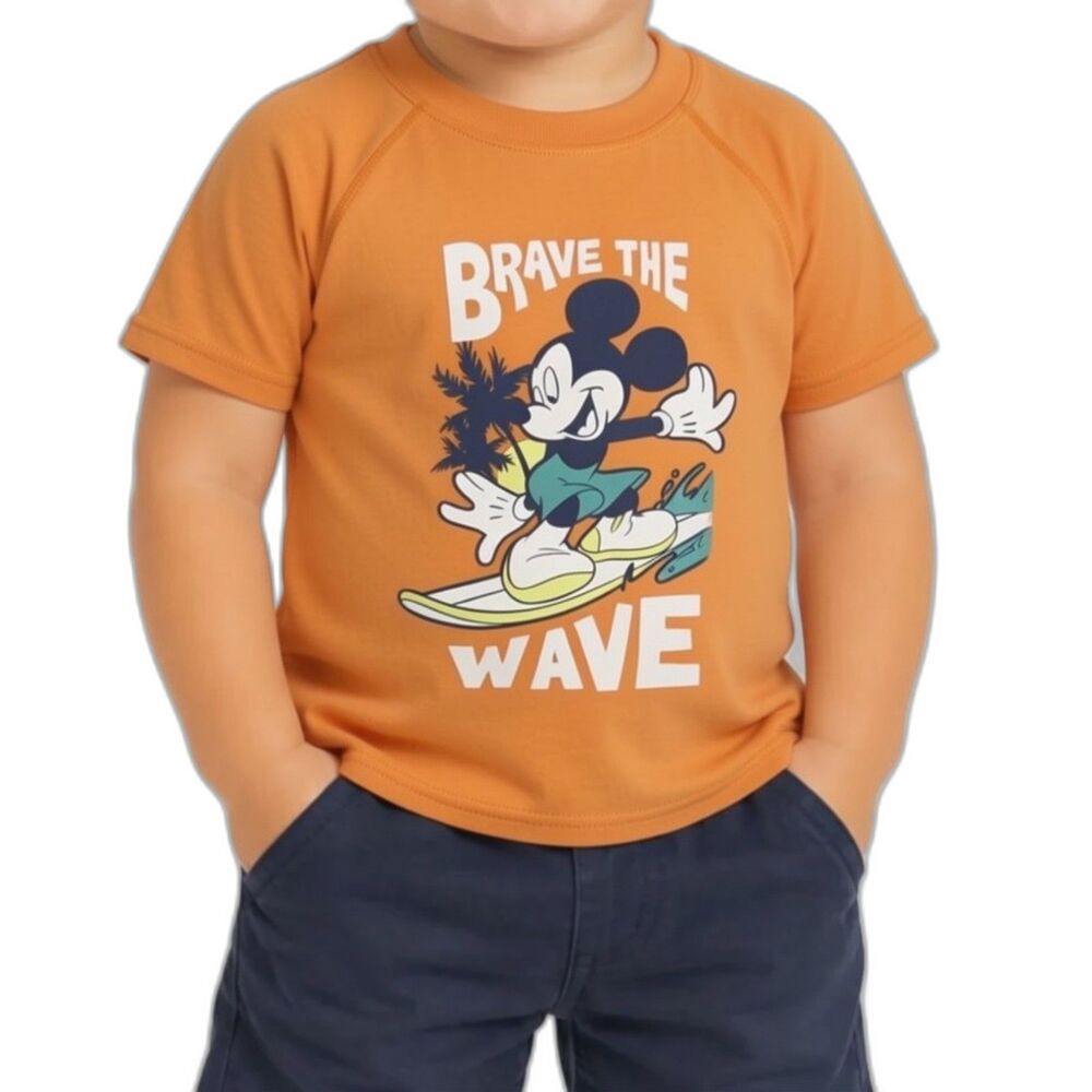 🔥 5 for $30 🔥 NWT Disney Jumping Beans Mickey Mouse Rash Guard | Size 3T